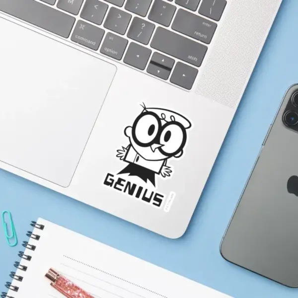Dexter__Genius__Outline_Graphic_Sticker_4 Dexter Genius Outline Graphic Sticker