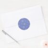 Dexter And Mandark Atomic Pattern Classic Round Sticker