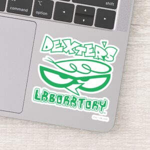 Dexter's_Laboratory_Face_Logo_Sticker_14 Dexters Laboratory Face Logo Sticker