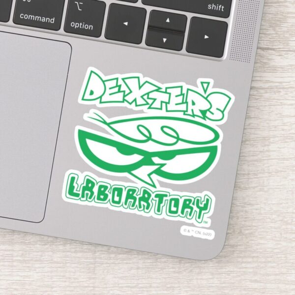 Dexter's_Laboratory_Face_Logo_Sticker_14 Dexters Laboratory Face Logo Sticker