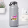Dino Licking Fred Flintstone Sticker