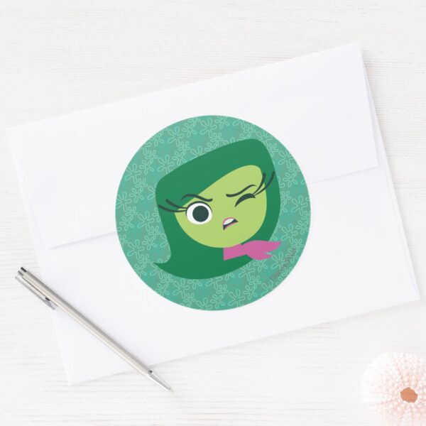 Disgust_Classic_Round_Sticker_3 Disgust Classic Round Sticker