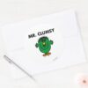 Disheveled_Mr._Clumsy_Classic_Round_Sticker_3 Disheveled Mr. Clumsy Classic Round Sticker
