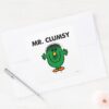 Disheveled_Mr._Clumsy_Square_Sticker_3 Disheveled Mr. Clumsy Square Sticker