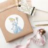 Disney_Cinderella_Watercolor_Classic_Round_Sticker_5 Disney Cinderella Watercolor Classic Round Sticker