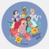 Disney_Princess_Adventure_Gals_Classic_Round_Sticker_1 Disney Princess Adventure Gals Classic Round Sticker
