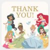 Disney_Princess_Gold_Birthday_Thank_You_Square_Sticker_2 Disney Princess Gold Birthday Thank You Square Sticker