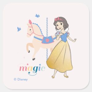 Disney_Princess_Snow_White___Carousel_Magic_Square_Sticker_1 Disney Princess Snow White Carousel Magic Square Sticker