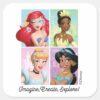 Disney_Princess__Imagine,_Create,_Explore!__Square_Sticker_1 Disney Princess Imagine Create Explore Square Sticker