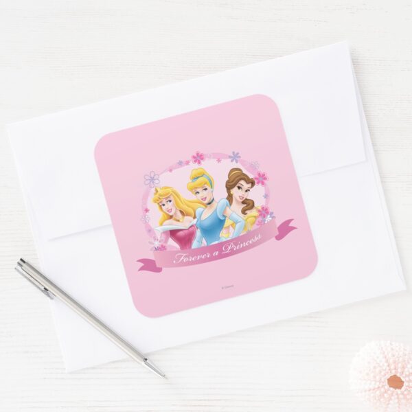 Disney_Princess___Aurora,_Cinderella_and_Belle_Square_Sticker_3 Disney Princess Aurora Cinderella And Belle Square Sticker