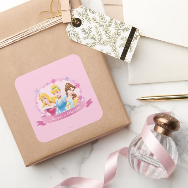 Disney_Princess___Aurora,_Cinderella_and_Belle_Square_Sticker_5 Disney Princess Aurora Cinderella And Belle Square Sticker