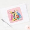 Disney_Princess___Birds_and_Animals_Square_Sticker_3 Disney Princess Birds And Animals Square Sticker