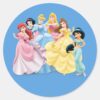 Disney_Princess___Dressed_to_Impress_Classic_Round_Sticker_1 Disney Princess Dressed To Impress Classic Round Sticker