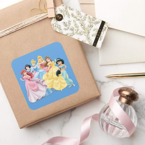Disney_Princess___Dressed_to_Impress_Square_Sticker_5 Disney Princess Dressed To Impress Square Sticker