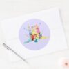 Disney_Princess___Hands_Up_with_Birds_Classic_Round_Sticker_3 Disney Princess Hands Up With Birds Classic Round Sticker
