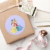 Disney_Princess___Holding_Hand_to_Face_Classic_Round_Sticker_5 Disney Princess Holding Hand To Face Classic Round Sticker