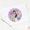 Disney_Princess___Mulan_in_the_Garden_Classic_Round_Sticker_3 Disney Princess Mulan In The Garden Classic Round Sticker