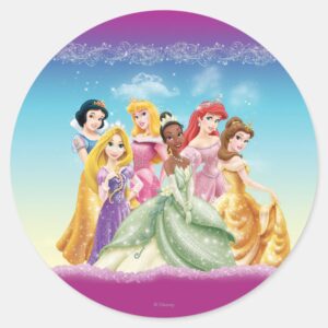 Disney_Princess___Tiana_Featured_Center_Classic_Round_Sticker_1 Disney Princess Tiana Featured Center Classic Round Sticker
