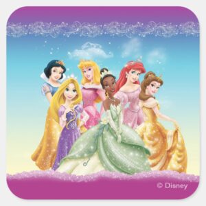 Disney_Princess___Tiana_Featured_Center_Square_Sticker_1 Disney Princess Tiana Featured Center Square Sticker