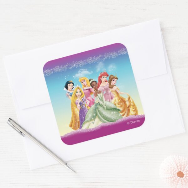 Disney_Princess___Tiana_Featured_Center_Square_Sticker_3 Disney Princess Tiana Featured Center Square Sticker