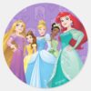 Disney_Princesses___Fearless_Is_Fierce_Classic_Round_Sticker_1 Disney Princesses Fearless Is Fierce Classic Round Sticker