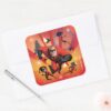 Disney The Incredibles Holiday Heroes Square Sticker