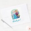 Disney's_Anna_&_Elsa_Frozen_Floral_Girls_Birthday_Square_Sticker_4 Disneys Anna Elsa Frozen Floral Girls Birthday Square Sticker
