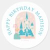Disney's_Frozen_Arendelle_Castle_Girls_Birthday_Classic_Round_Sticker_2 Disneys Frozen Arendelle Castle Girls Birthday Classic Round Sticker