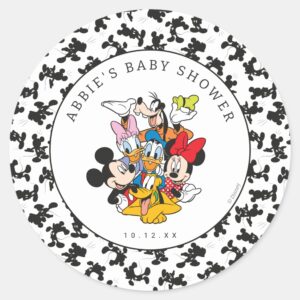 Disney's_Mickey_and_Friends_Baby_Shower_Classic_Round_Sticker_2 Disneys Mickey And Friends Baby Shower Classic Round Sticker