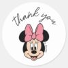 Disney's_Minnie_Mouse___Polka_Dot_Baby_Shower_Classic_Round_Sticker_2 Disneys Minnie Mouse Polka Dot Baby Shower Classic Round Sticker