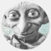 Dobby_4_classic_round_sticker_1 Dobby 4 Classic Round Sticker