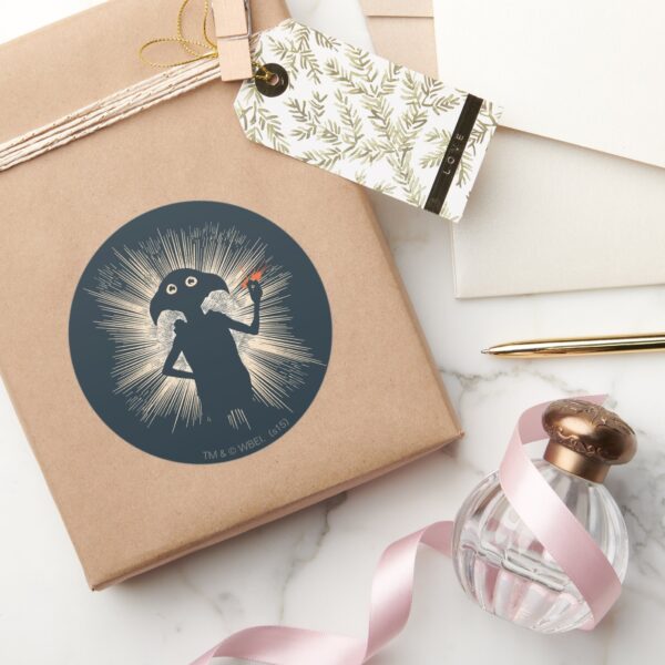 Dobby_Casting_Magic_Classic_Round_Sticker_5 Dobby Casting Magic Classic Round Sticker