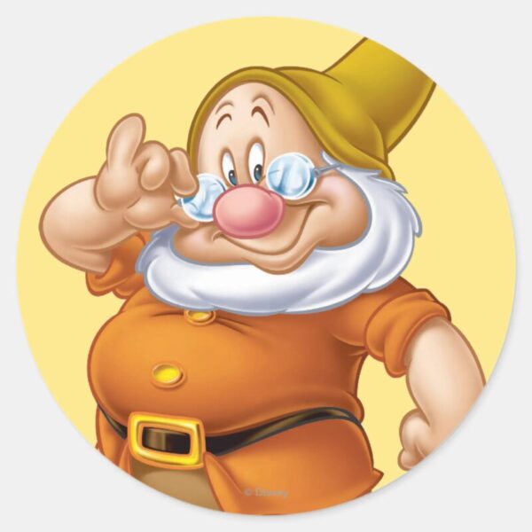 Doc_4_classic_round_sticker_1 Doc 4 Classic Round Sticker