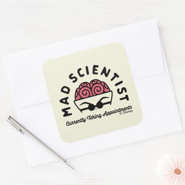 Doctor_Finklestein_-_Mad_Scientist_Square_Sticker_3 Doctor Finklestein Mad Scientist Square Sticker