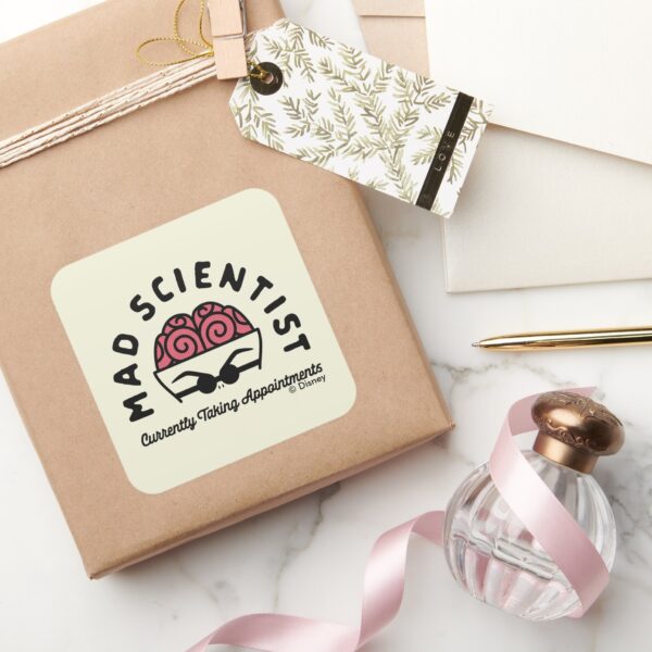 Doctor_Finklestein_-_Mad_Scientist_Square_Sticker_5 Doctor Finklestein Mad Scientist Square Sticker