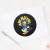 Donald Duck Awnuts Classic Round Sticker