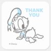 Donald_Duck_Baby_Shower_-_Thank_You_Square_Sticker_2 Donald Duck Baby Shower Thank You Square Sticker