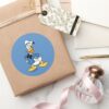 Donald Duck Smile Classic Round Sticker