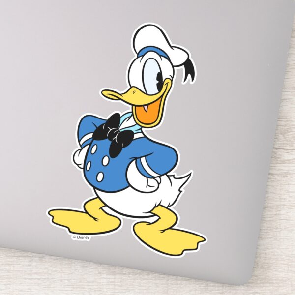 Donald Duck Smile Sticker