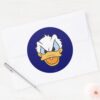 Donald_Duck___Angry_Face_Closeup_Classic_Round_Sticker_3 Donald Duck Angry Face Closeup Classic Round Sticker