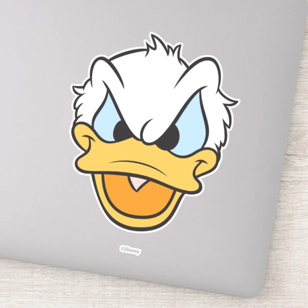 Donald_Duck___Angry_Face_Closeup_Sticker_1 Donald Duck Angry Face Closeup Sticker