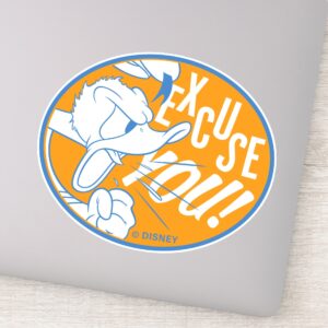 Donald_Duck___Excuse_You_Sticker_1 Donald Duck Excuse You Sticker