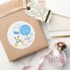 Donald Duck First Birthday Classic Round Sticker