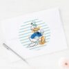 Donald Duck Hangry Hangry Classic Round Sticker
