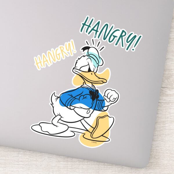 Donald Duck Hangry Hangry Sticker