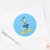 Donald_Duck___Happy_Classic_Round_Sticker_3 Donald Duck Happy Classic Round Sticker