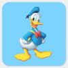 Donald_Duck___Happy_Square_Sticker_1 Donald Duck Happy Square Sticker