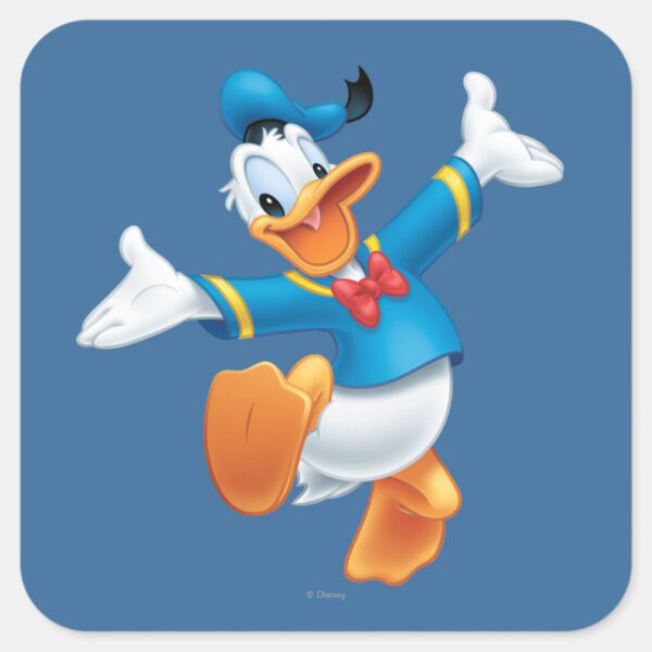 Donald_Duck___Jumping_Square_Sticker_1 Donald Duck Jumping Square Sticker