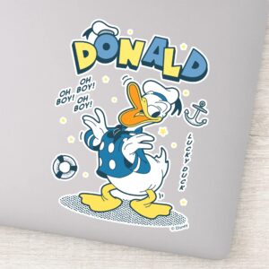 Donald_Duck___Oh_Boy!_Oh_Boy!_Lucky_Duck_Sticker_1 Donald Duck Oh Boy Oh Boy Lucky Duck Sticker