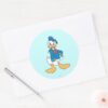 Donald_Duck___One_Hand_on_Hip_Classic_Round_Sticker_3 Donald Duck One Hand On Hip Classic Round Sticker